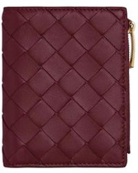 Bottega Veneta - Intecciato Small Bi-Fold Wallet - Lyst