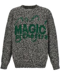 Jil Sander - Wool Sweater Magic Orchestra Logo - Lyst