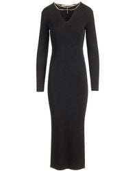 Alexander Wang - Name Necklace Long Dress - Lyst