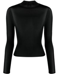 Courreges - Second Skin Mockneck Top - Lyst