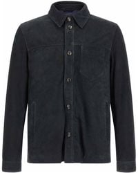 Pal Zileri - Suede Overshirt - Lyst