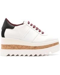 Stella McCartney - Sneak-Elyse Wedge Sneakers - Lyst