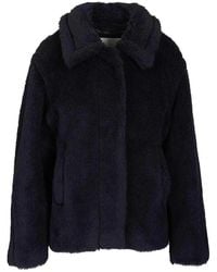 Max Mara - Fuggito Short Teddy Single Breast Coat - Lyst