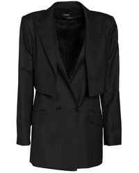 KARL LAGERFELD - Tech Fabric Blazer - Lyst