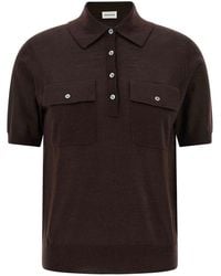 P.A.R.O.S.H. - Linfa26 Polo Shirt - Lyst