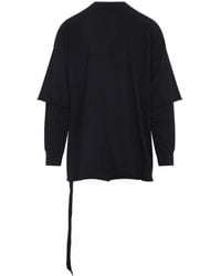 Rick Owens - Drkshdw Tommy Hustler Sweatshirt - Lyst