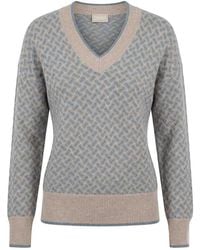 Drumohr - V-Pullover - Lyst
