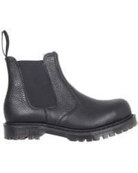 YMC - Leather Boots - Lyst