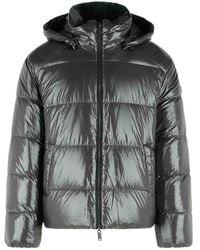 Moose Knuckles - Reversible Nylon And Polyester Down Jacket - Lyst