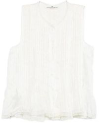 Ermanno Scervino - Top With Embroidery - Lyst