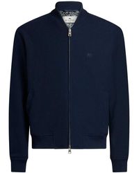 Etro - Bomber Jacket With Pegasus Embroidery - Lyst