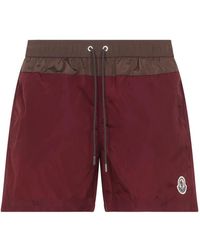 Moncler - Polyamide Swim Shorts - Lyst