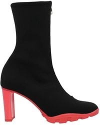 McQueen - Neoprene Slim Tread Boots - Lyst