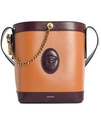 Versace - Borsa A Secchiello Piccola Pivot - Lyst