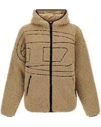 DIESEL - 'S-Zat Sweat-Shirt' Jacket - Lyst