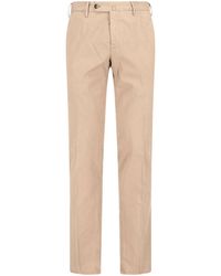 PT Torino - Cotton Blend Trousers - Lyst