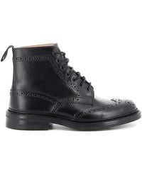 Tricker's - Leather Ankle Boot - Lyst