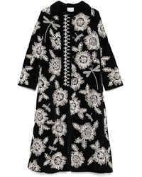 Forte Forte - Embroidered Long Coat - Lyst