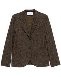 Harris Wharf London - Jacket Stand Up Collar - Lyst