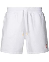 Casablancabrand - Organic Cotton Bermuda Shorts - Lyst