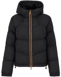 K-Way - Quill Fancy Nylon Quilted Jacket - Lyst