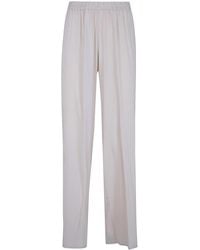 Rossopuro - Long Silk Trousers - Lyst