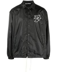 Palm Angels - Printed Coach Jacket - Lyst