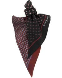Maison Margiela - Paisley Print Double-Sided Scarf - Lyst