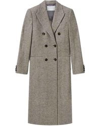 Stella McCartney - Double-Breasted Tweed Coat - Lyst