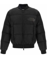 DSquared² - Padded Bomber Jacket - Lyst
