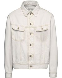 Maison Margiela - Cotton Denim Jacket - Lyst