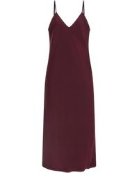 Norma Kamali - Bias Slip Midi Dress - Lyst