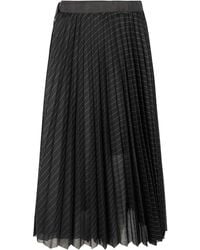 Sacai - Spun Organza Skirt - Lyst