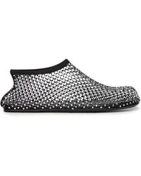 Christopher Esber - Minette Mesh Ballerina With Crystals - Lyst