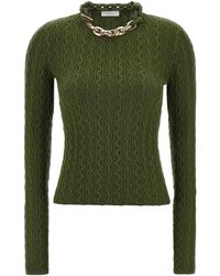 Rabanne - Necklace Sweater - Lyst