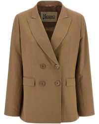 Herno - Micro Sequin Blazer - Lyst
