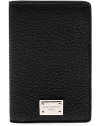 Dolce & Gabbana - Bifold Wallet With Logo Plaque - Lyst