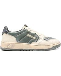 Autry - Sup Vint Low Leat/Padded Wh As/Rf Gr - Lyst