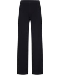 Max Mara - Straight-Leg Knitted Trousers - Lyst