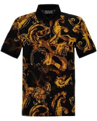 Versace - Barocco Polo Shirt - Lyst