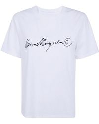 MM6 by Maison Margiela - Basic T-Shirt - Lyst