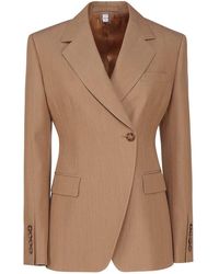 Burberry - Tailored Jacket In Wool - Lyst