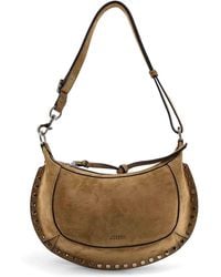 Isabel Marant - Oskan Moon Suede Shoulder Bag - Lyst