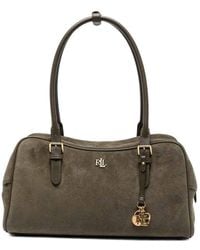 Ralph Lauren - Mrcy Large Zipped Satchel Bag - Lyst