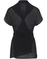 Rick Owens - Wrap Ss Top - Lyst