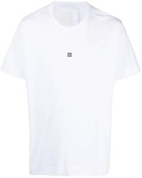 Givenchy - 4g Embroidered Short-sleeve T-shirt - Lyst