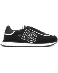 Dolce & Gabbana - Sports Shoes With Logo - Lyst