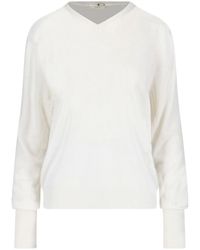 Ma'ry'ya - Virgin Wool And Silk Blend Sweater - Lyst