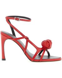 ROTATE BIRGER CHRISTENSEN - Sculptural Knot Sandals - Lyst