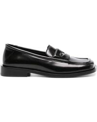 The Attico - Amanda Leather Loafers - Lyst